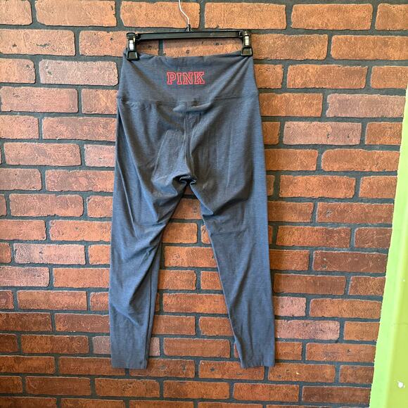 VS Pink University of Utah Utes Grey Collegiate Leggings Small Buttery Soft - Picture 2 of 13